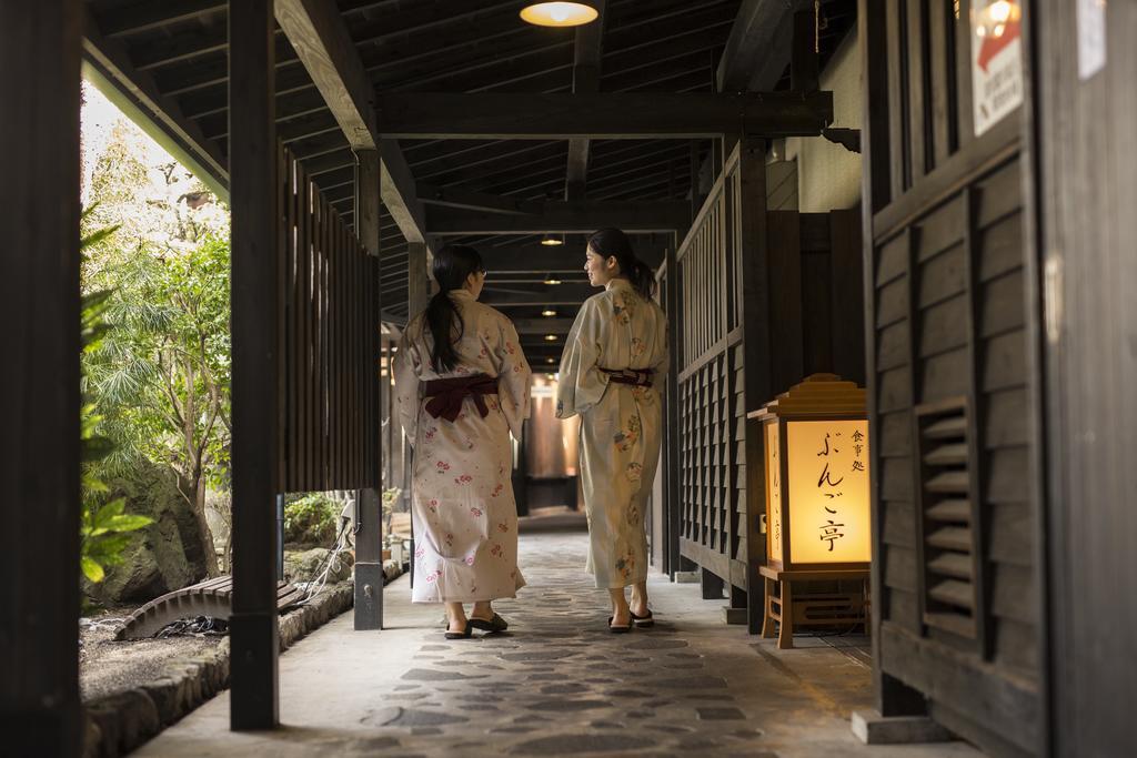 Hotel Yawaragi-No-Sato Yadoya Yufu Exterior foto